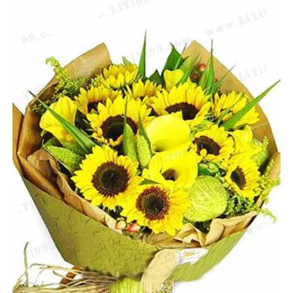 老人过生日送什么花【礼意久久网上礼品商城】