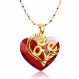 礼意久久送礼网 老婆 爱值千金(千足金+水晶)