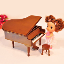 礼意久久送礼网 七夕情人节 木质钢琴音乐盒(刻字)
